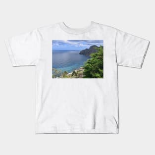 Sea View from La Gomera Kids T-Shirt